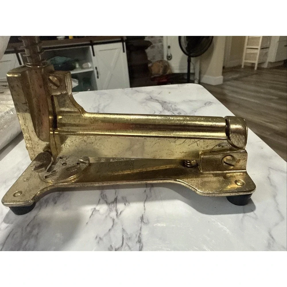 El Casco Stapler - Model M-15 - Gold Plated Made In Spain‎
